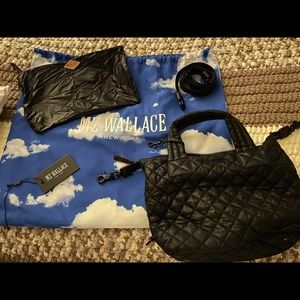 MZ Wallace small Sutton in black